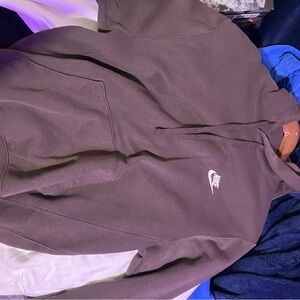 Brown Nike hoodie medium